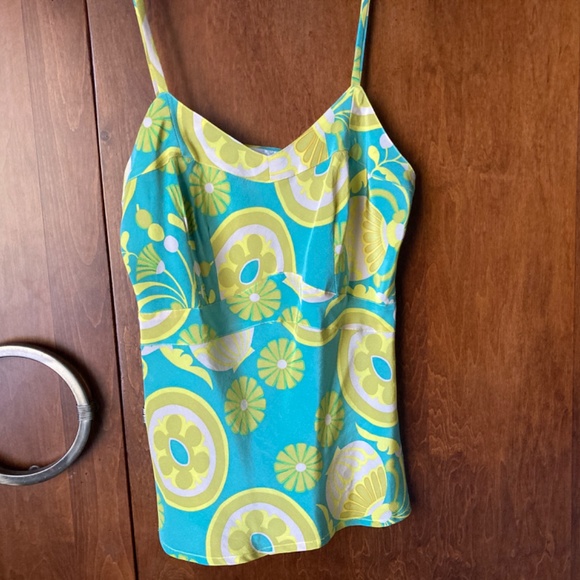 Erica Tanov Silk Camisole Top - Picture 1 of 7